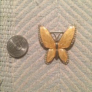 Vintage butterfly pin